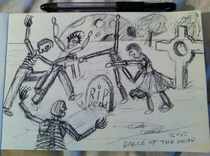 Dance of the dead by ed tucker